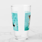 Tri Colored Cavalier King Charles Spaniel Glas (Links)