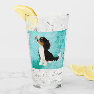 Tri Colored Cavalier King Charles Spaniel Glas
