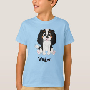 Tri-Colored Cavalier King Charles Spaniel T-shirt