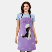 Tri Colored Cavalier Schort (Gedragen)