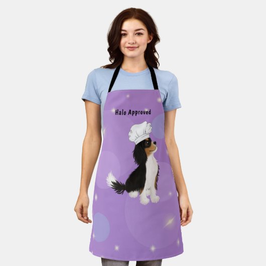 Tri Colored Cavalier Schort (Gedragen)