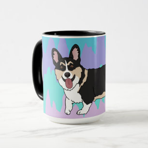 Tri Colored Corgi Mok