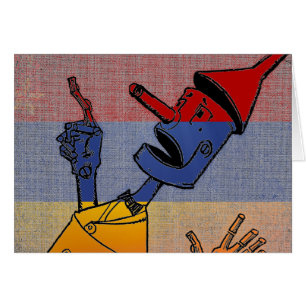 Tri-Colored Man van tin