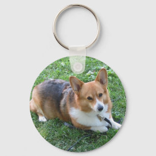TRI-COLORED PEM IN GRAS SLEUTELHANGER