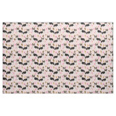 Tri Corgi roze ijs Stof (Fat Quarter)