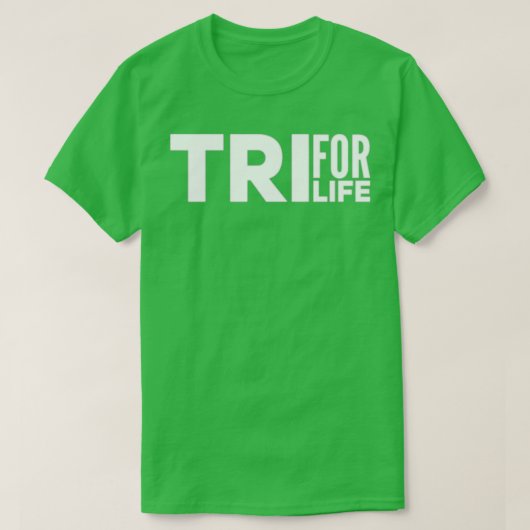 Tri for Life T-shirt (Design voorkant)