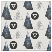 Tri Force (Schilderachtig versie) Fabric Stof (Swatch)