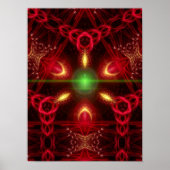 Tri-Fractal-Poster Poster (Voorkant)