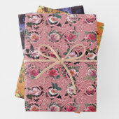 Tri-Garden  Patroon Wrapping Sheets Inpakpapier Vel (In situ)