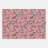 Tri-Garden  Patroon Wrapping Sheets Inpakpapier Vel (Voorkant)