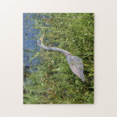 Tri Gekleurde Heron Legpuzzel (Verticaal)