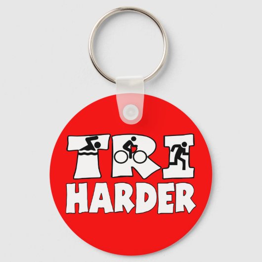 Tri Harder Sleutelhanger (Voorkant)