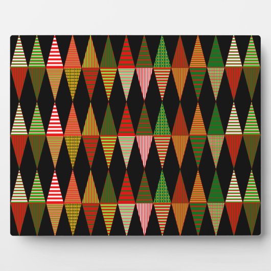 Tri kerstbomen fotoplaat (Voorkant)