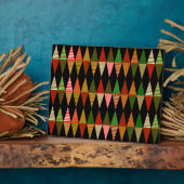 Tri kerstbomen fotoplaat (Zijkant)