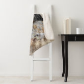 Tri Kleur Engels Setter Art, houtsnip jacht Sherpa Deken (In situ)