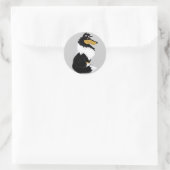Tri-kleur Rough Collie Cartoon Sticker (Tas)