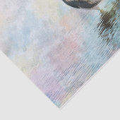 Tri-kleurig papier voor de Waterverf van Heron (Detail)