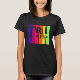 Tri Legend - Cool Triathlon Design T-shirt