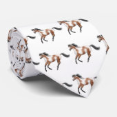 Tri Paint Horse Stropdas (Opgerold)