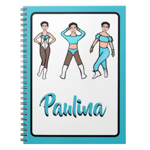 Tri Pose Dancer Aqua #2 Notitieboek