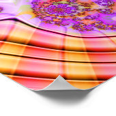 Tri-Spiral Push (12 x 12 inch) Art Print Poster (Hoek)