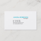 Tri-Squares - Wolken Visitekaartje (Achterkant)