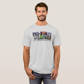 Tri-State-logo t-shirt (Voorkant volledig)