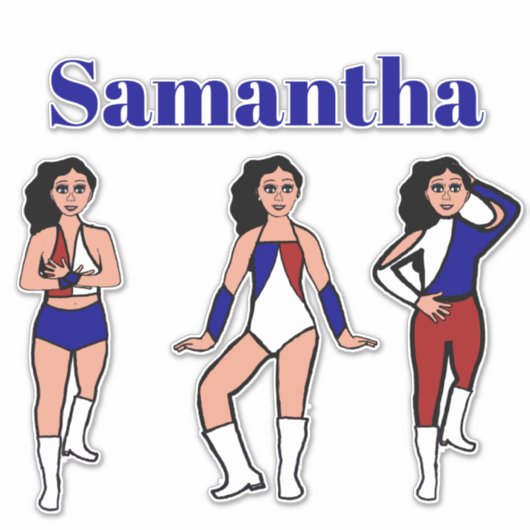 Tri Style Danser RWB  #2 Sticker (Voorkant)