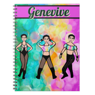 Tri-Styled Dancer Pastel & Zwart #1 Notitieboek