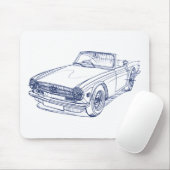 Tri TR6 Muismat (Met muis)