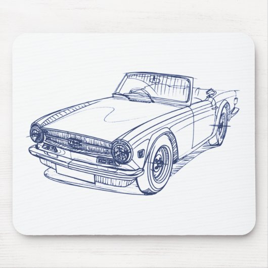 Tri TR6 Muismat (Voorkant)