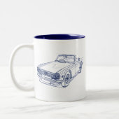 Tri TR6 Tweekleurige Koffiemok (Links)