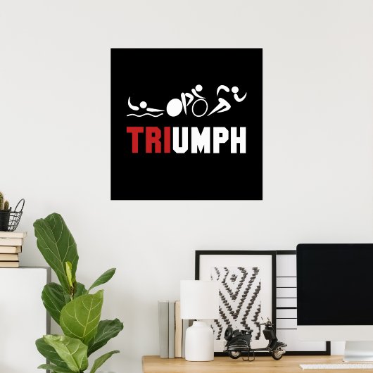 Tri Triumph Poster (Thuiskantoor)