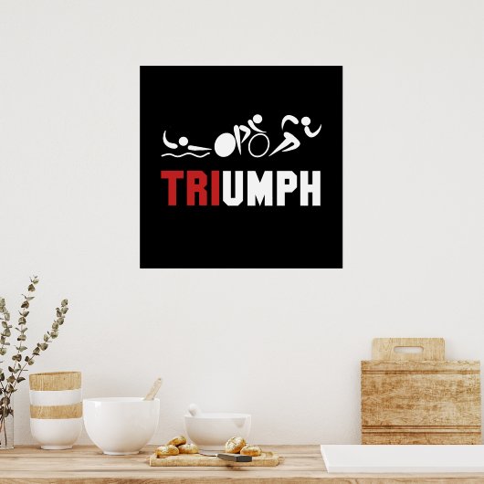 Tri Triumph Poster (Keuken)