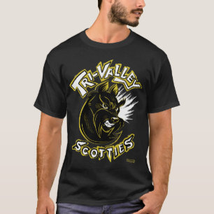 Tri-Valley Scotties - zwart T-shirt