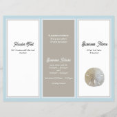 Tri-vouw Brochure Business Logo Foto (Voorkant)