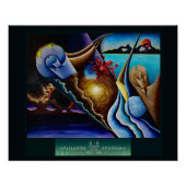 'Tria Prima' Glanzend Poster (Voorkant)