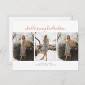 Triad Afstuderen Announcement Briefkaart (Voorkant / Achterkant)