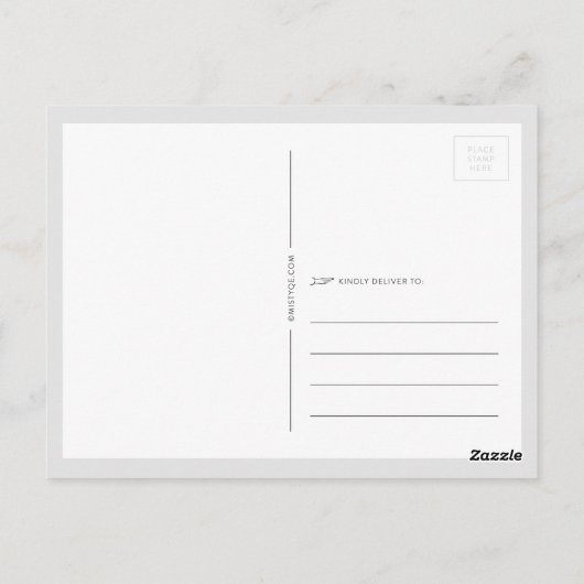 Triad Afstuderen Announcement Briefkaart (Achterkant)