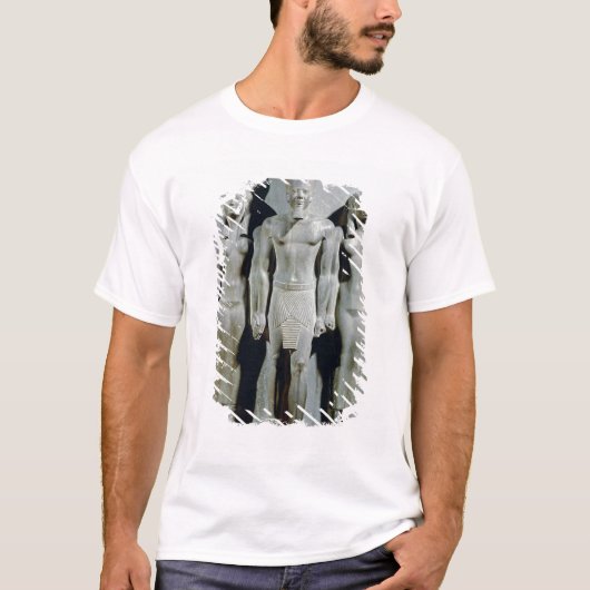 Triad van Menkaure met de godin Hathor T-shirt (Voorkant)