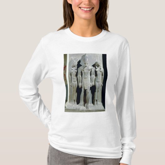 Triad van Menkaure met de godin Hathor T-shirt (Voorkant)