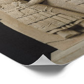 Triad van Palmyrene Gods uit de regio Palmyra Poster (Hoek)