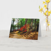 Triadelphia - Blank Greeting Card Kaart (Gele Bloem)