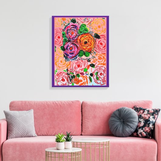 Triadic Canvas Afdruk (Insitu (Woonkamer))