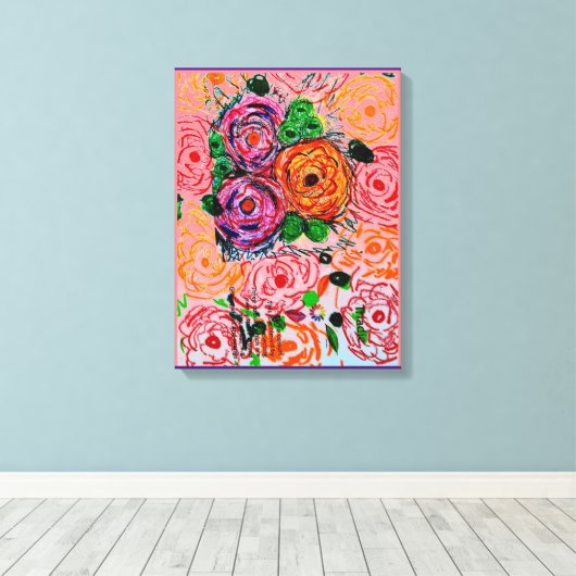 Triadic Canvas Afdruk (Insitu (Houten vloer))