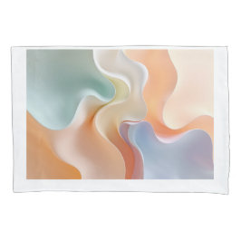 triadisch gekleurd ontwerp kussensloop