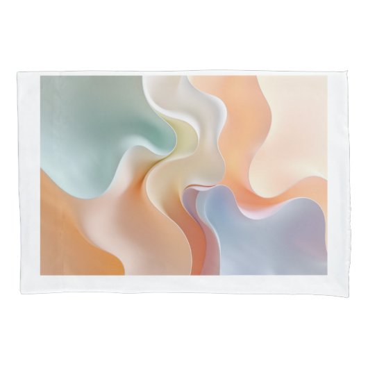 triadisch gekleurd ontwerp kussensloop (Voorkant)