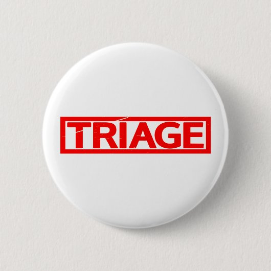 Triagestempel Ronde Button 5,7 Cm (Voorkant)