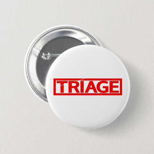 Triagestempel Ronde Button 5,7 Cm (Voorkant /achterkant)