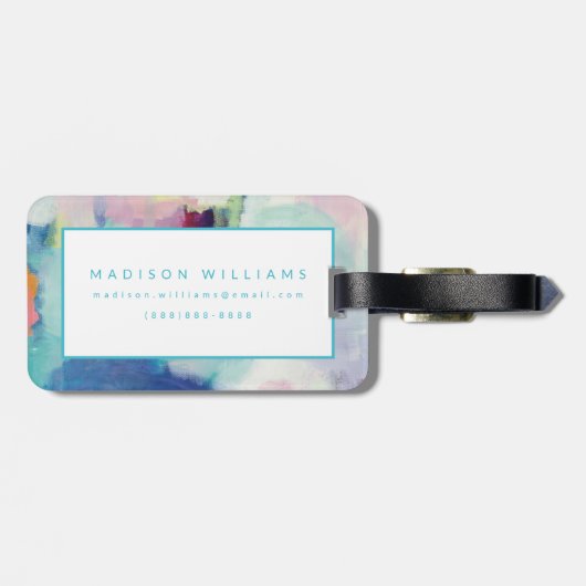 Trial en Airy Bright Bagagelabel (Achterkant horizontaal)